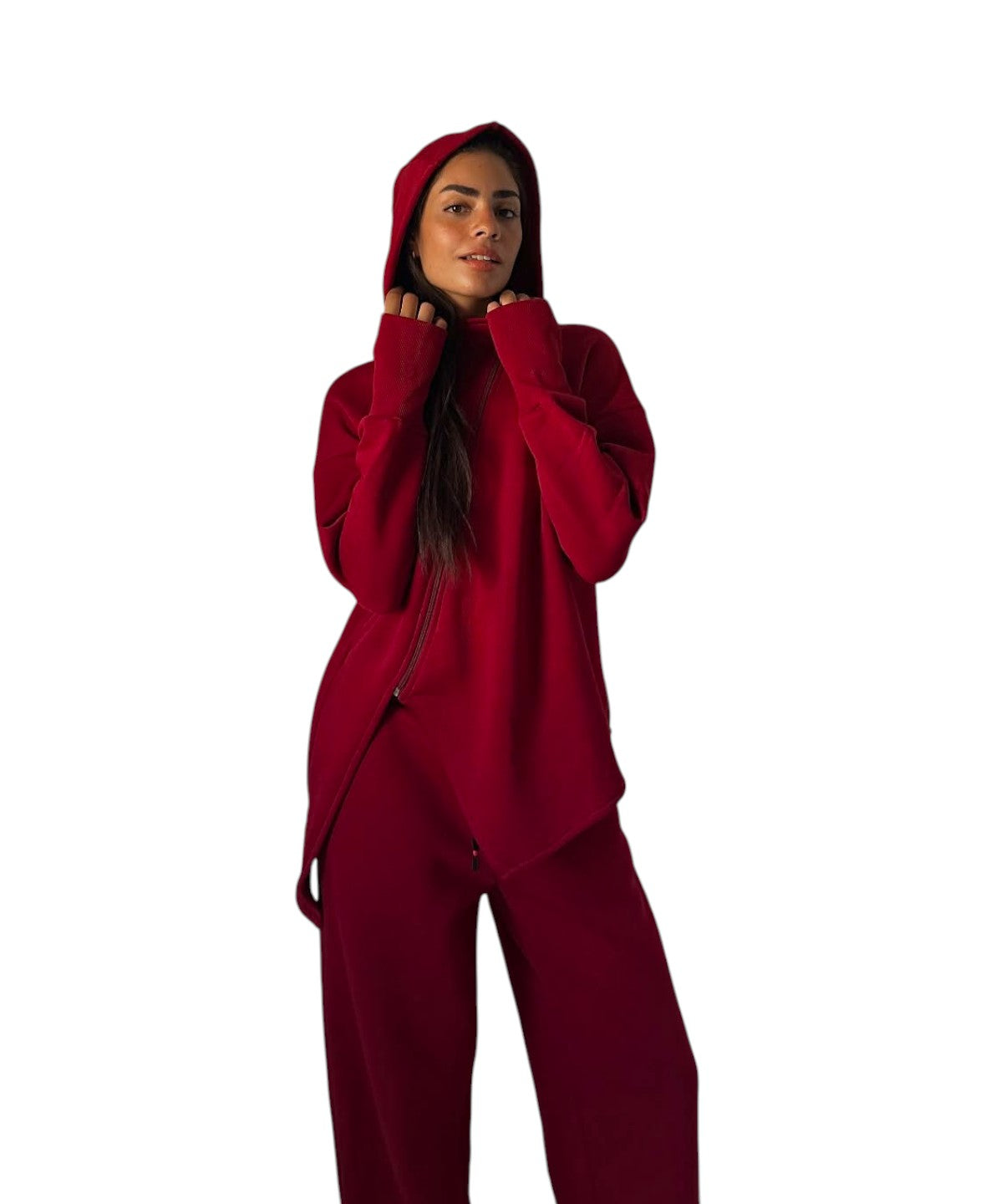 Wine Red Urban Edge Melton Set