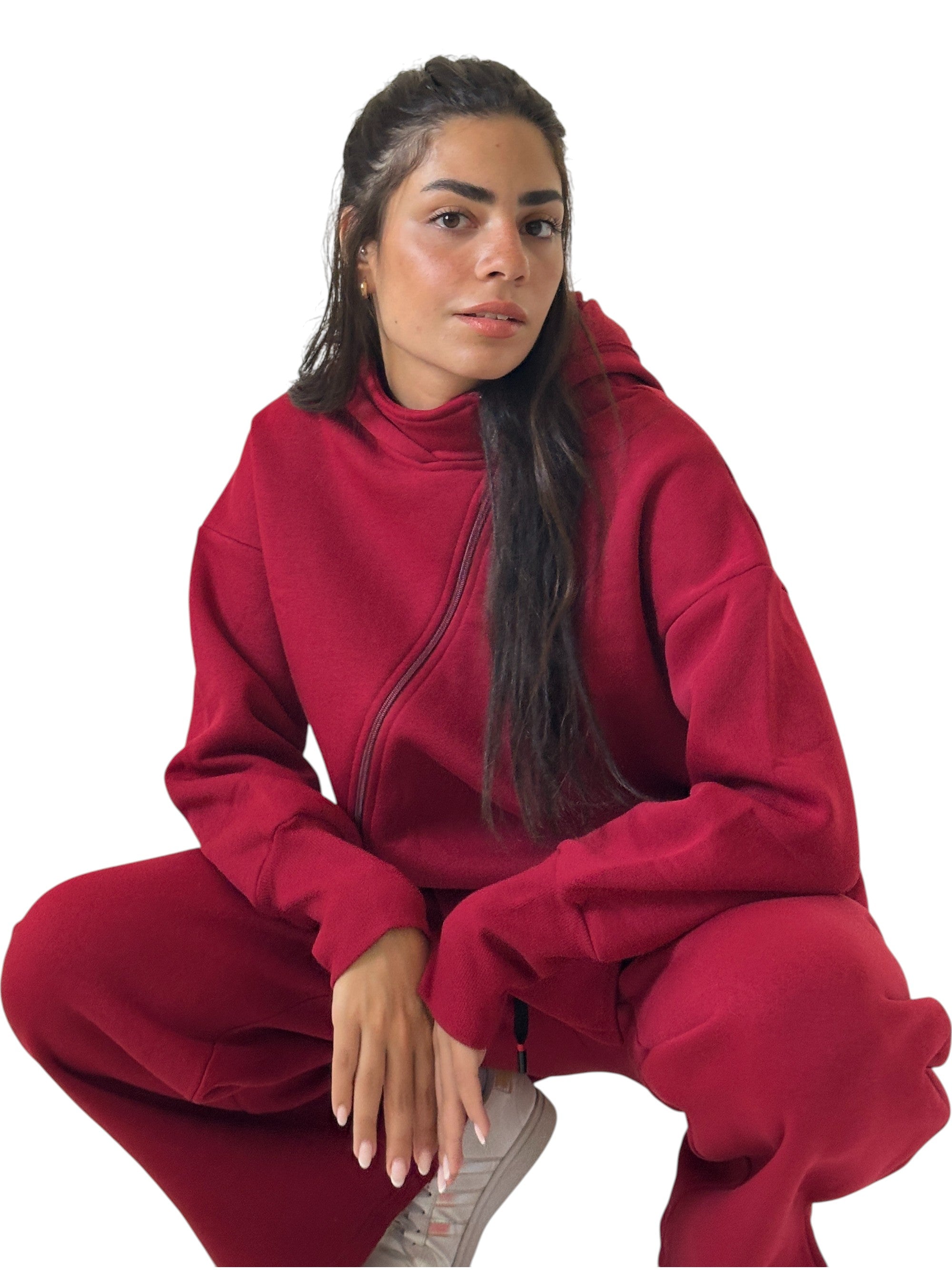Wine Red Urban Edge Melton Set