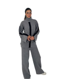 Grey Silhouette Knit Set