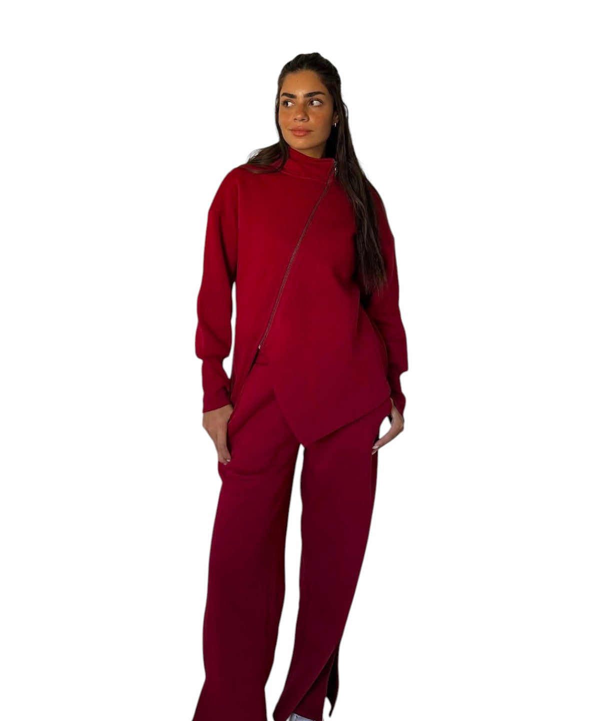 Wine Red Urban Edge Melton Set