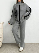 Stripe Knit Set